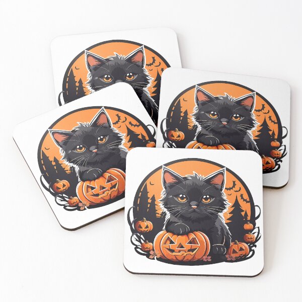 Item preview, Halloween Black Cat designed and sold by Win Hardy.
