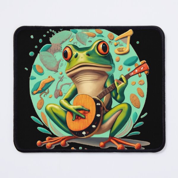 Item preview, banjo frog designed and sold by czarnyfeniks.