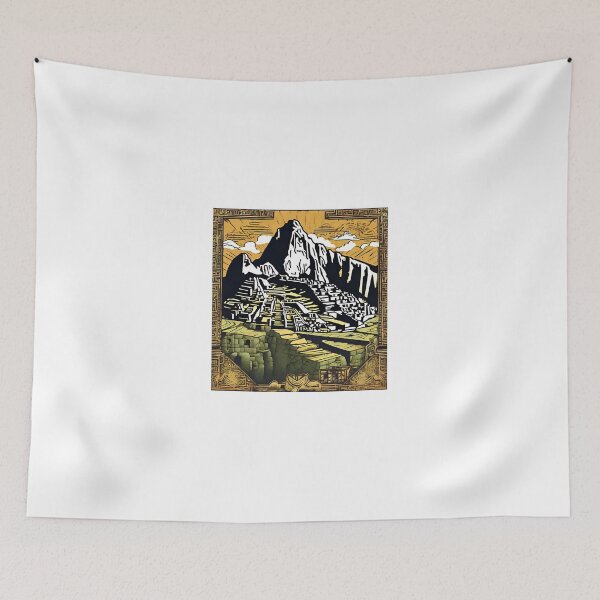 Item preview,  Machu Picchu Illustration designed and sold by DesignMaxa.