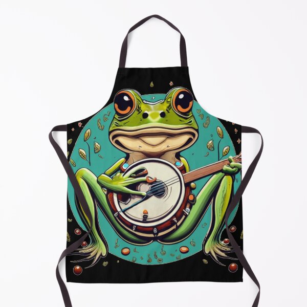 Item preview, banjo frog designed and sold by czarnyfeniks.