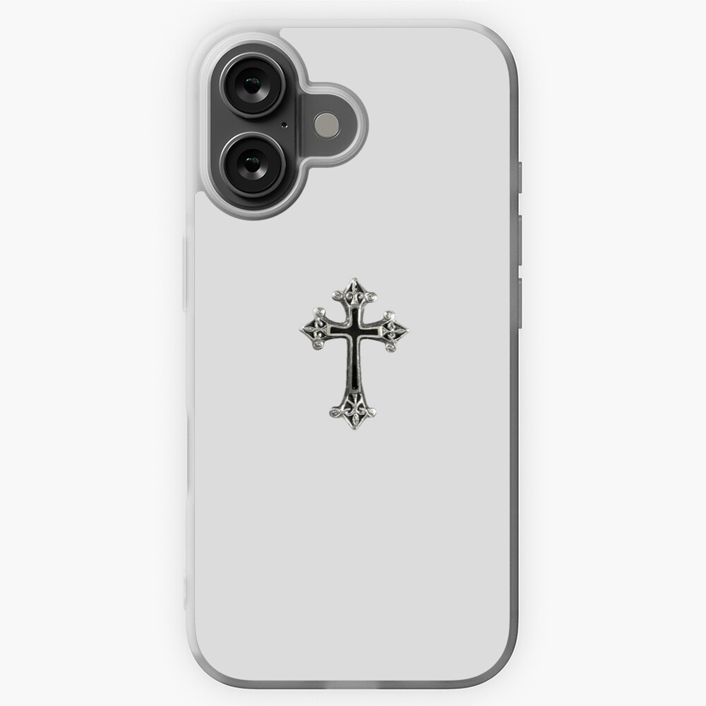 y2k gothic cross Sticker