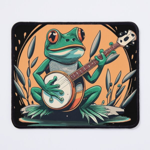 Item preview, banjo frog designed and sold by czarnyfeniks.