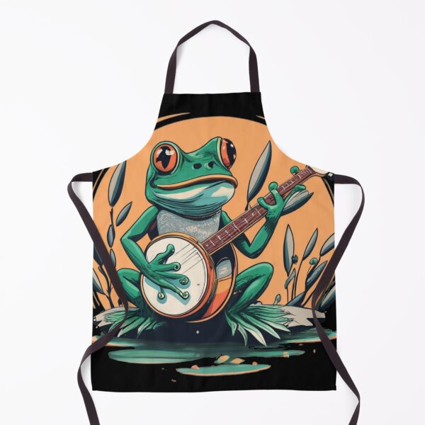 Item preview, banjo frog designed and sold by czarnyfeniks.