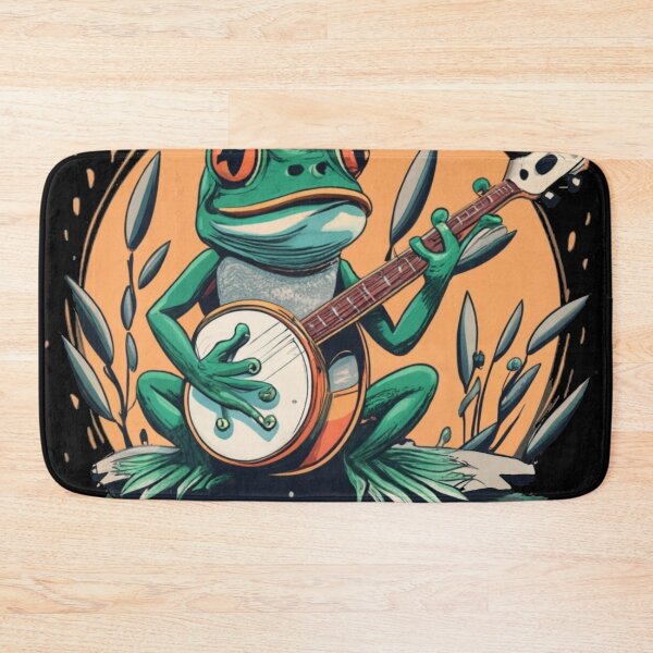 Item preview, banjo frog designed and sold by czarnyfeniks.