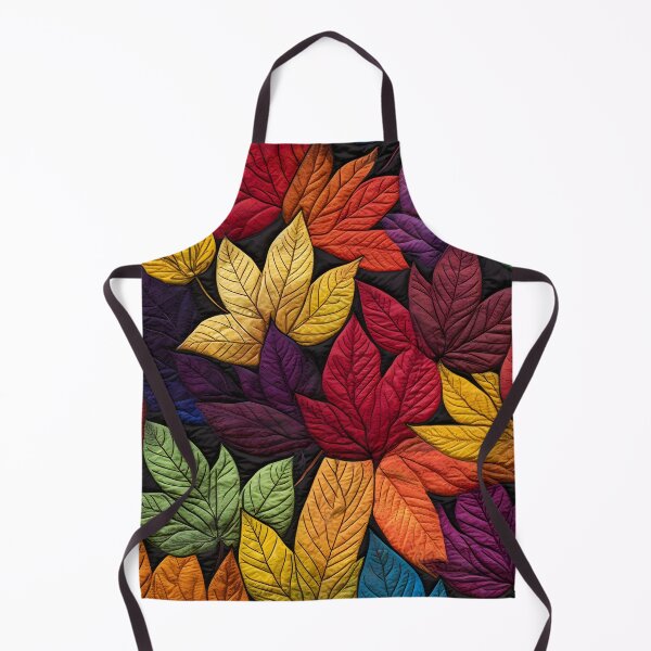 Item preview, Fall Leaves Embroidery designed and sold by Glenn Slingsby.