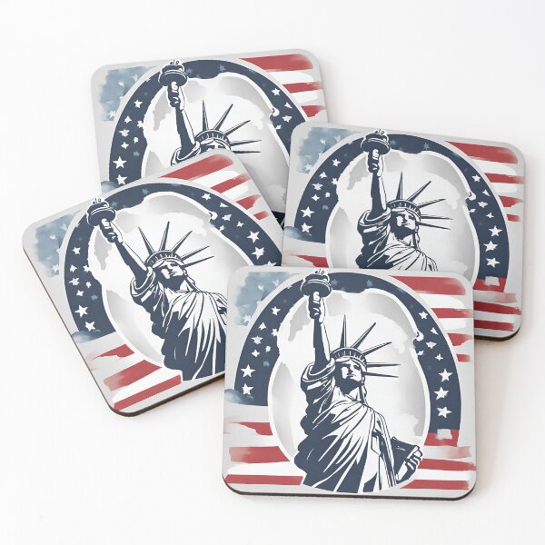 Item preview, Statue of Liberty Illustration designed and sold by DesignMaxa.