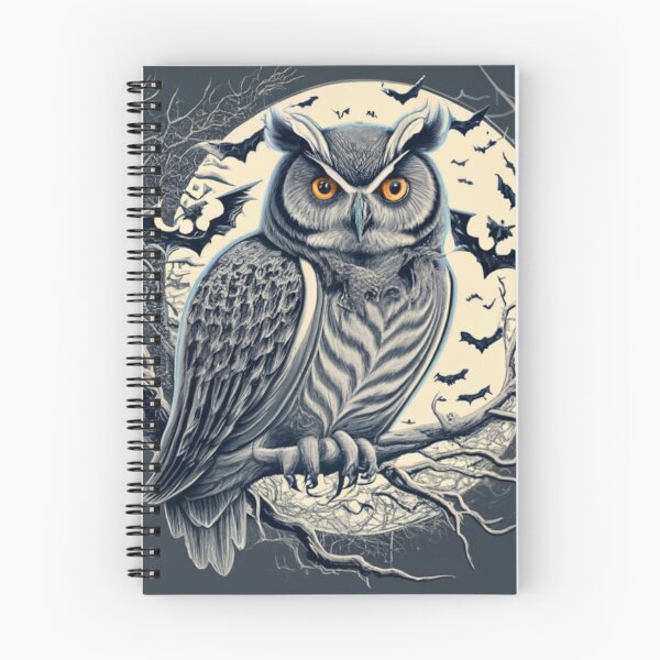 Item preview, Spooky Night Owl designed and sold by Lethorian.