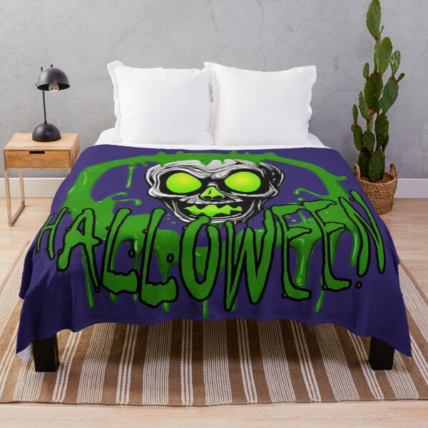 Item preview, Halloween Skull designed and sold by leyfinder.