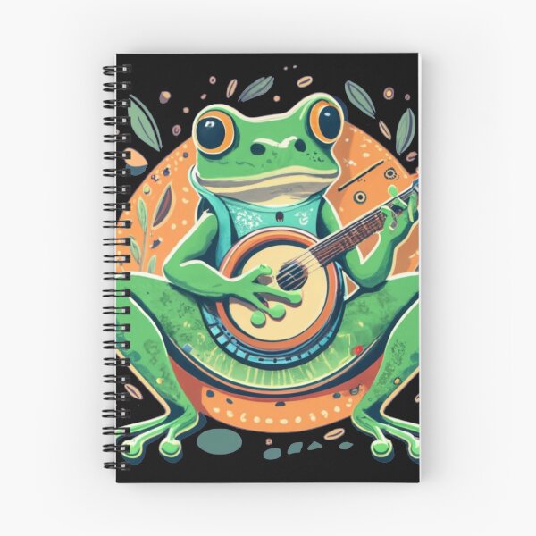 Item preview, banjo frog designed and sold by czarnyfeniks.