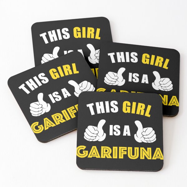 Item preview, This Girl Is A Garifuna White and Yellow designed and sold by NessiCreates.