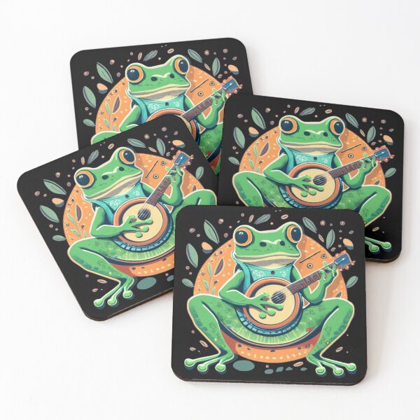 Item preview, banjo frog designed and sold by czarnyfeniks.
