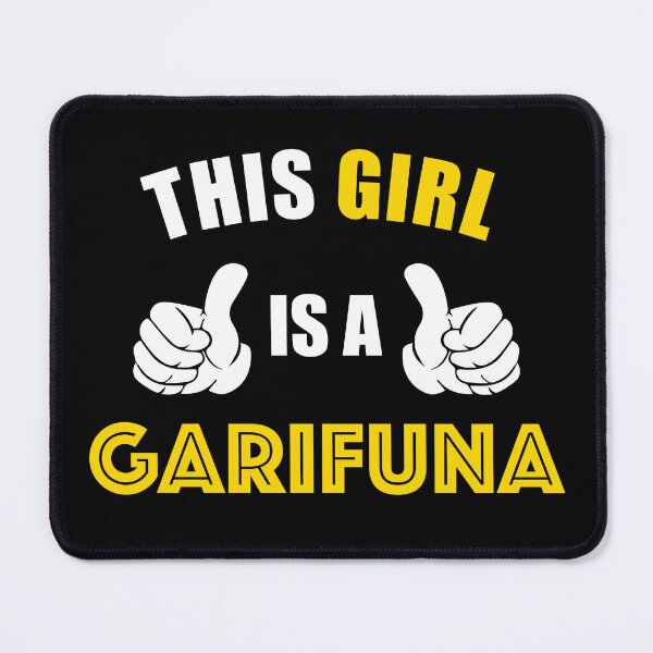 Item preview, This Girl Is A Garifuna White and Yellow designed and sold by NessiCreates.