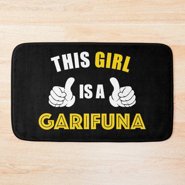 Item preview, This Girl Is A Garifuna White and Yellow designed and sold by NessiCreates.