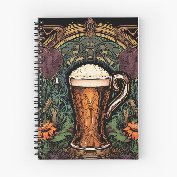 Item preview, Beer Oktoberfest - Art Nouveau Style designed and sold by ArtNouveauChic.