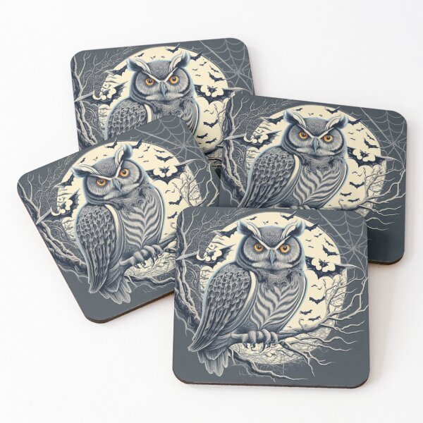 Item preview, Spooky Night Owl designed and sold by Lethorian.