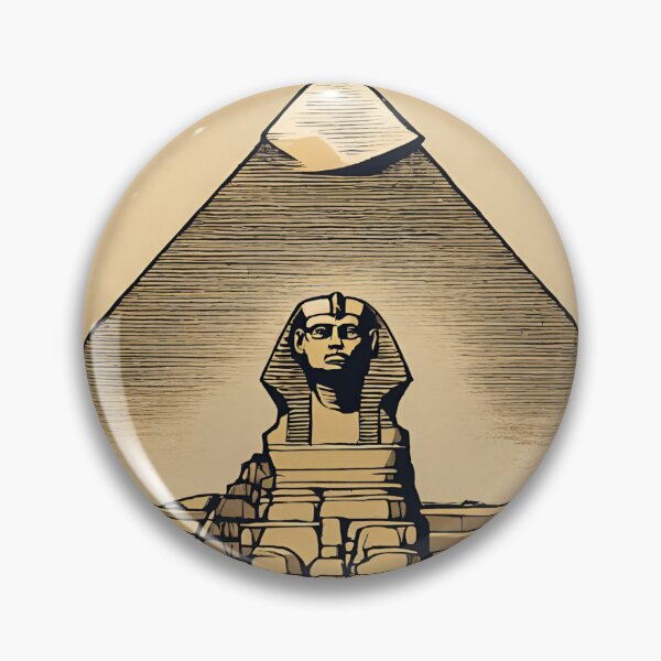 Item preview, Pyramids of Giza Illustration designed and sold by DesignMaxa.