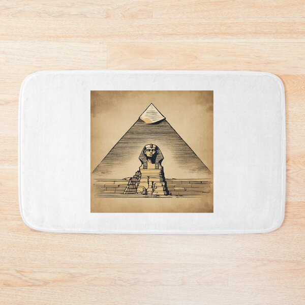 Item preview, Pyramids of Giza Illustration designed and sold by DesignMaxa.
