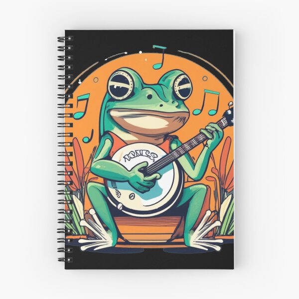 Item preview, banjo frog designed and sold by czarnyfeniks.