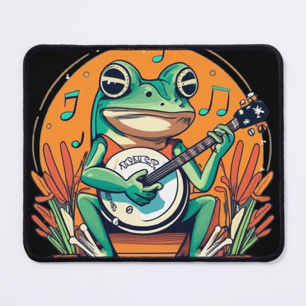 Item preview, banjo frog designed and sold by czarnyfeniks.