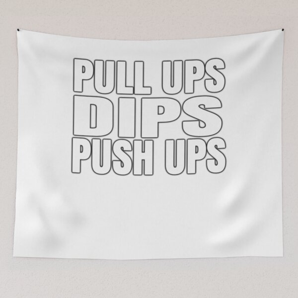 Item preview, Pull Ups Dips Push Ups Calisthenics Street Workout Gift  designed and sold by Kiwi-Tienda2017.