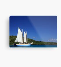 Schooner Metal Print