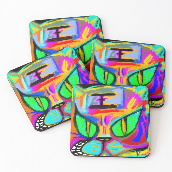 Item preview, Badass cat designed and sold by Benjamin Sabatier.
