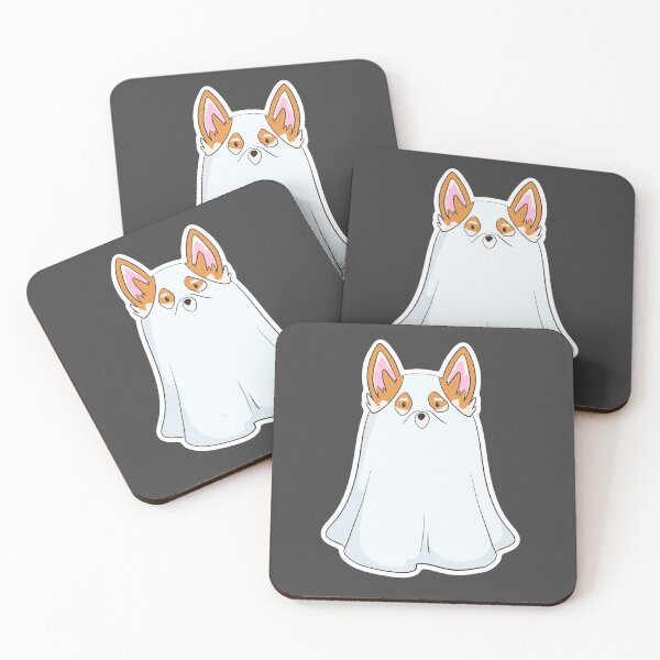 Item preview, Pembroke Corgi: Little Ghost Friend designed and sold by CorgiBoop.