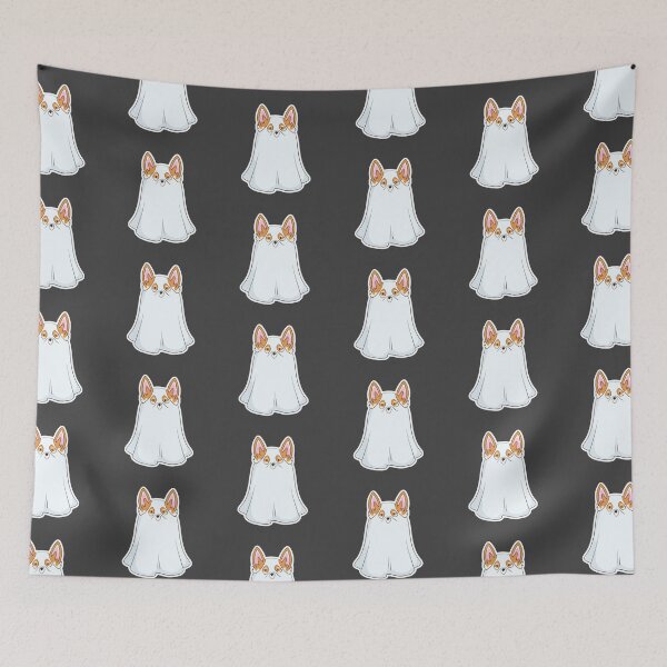 Item preview, Pembroke Corgi: Little Ghost Friend designed and sold by CorgiBoop.