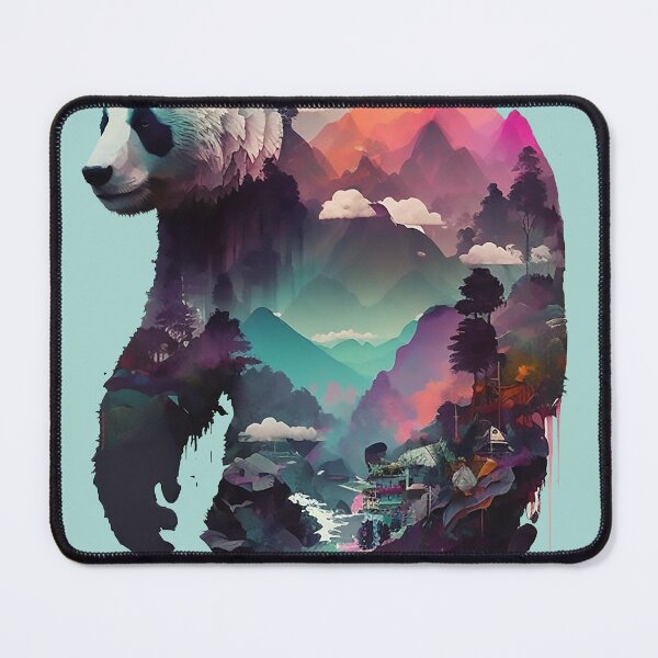 Item preview, Giant Panda in Dream Land designed and sold by WallGarden.