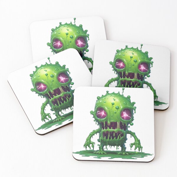 Item preview, Electric slime monster  designed and sold by Maths-4-Nerds.
