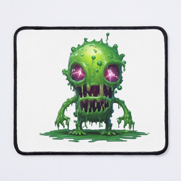 Item preview, Electric slime monster designed and sold by Maths-4-Nerds.