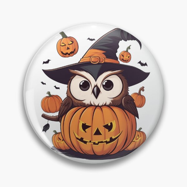 Item preview, Cute Big Eyed Owl Wearing Wizard Hat 1 designed and sold by NidADesign.