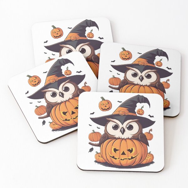 Item preview, Cute Big Eyed Owl Wearing Wizard Hat 1 designed and sold by NidADesign.