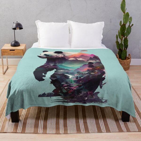 Item preview, Giant Panda in Dream Land designed and sold by WallGarden.
