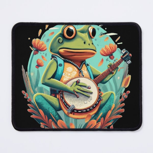 Item preview, banjo frog designed and sold by czarnyfeniks.