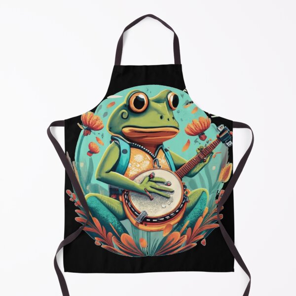 Item preview, banjo frog designed and sold by czarnyfeniks.