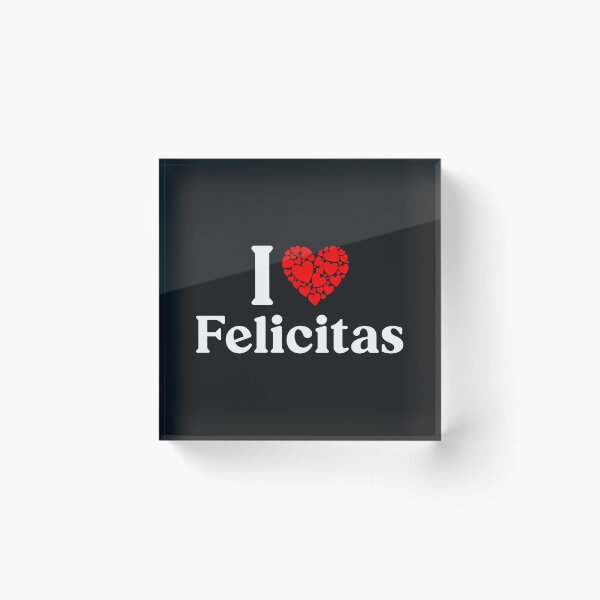 Item preview, Felicitas Heart - I Love Felicitas designed and sold by MiraclePitts.