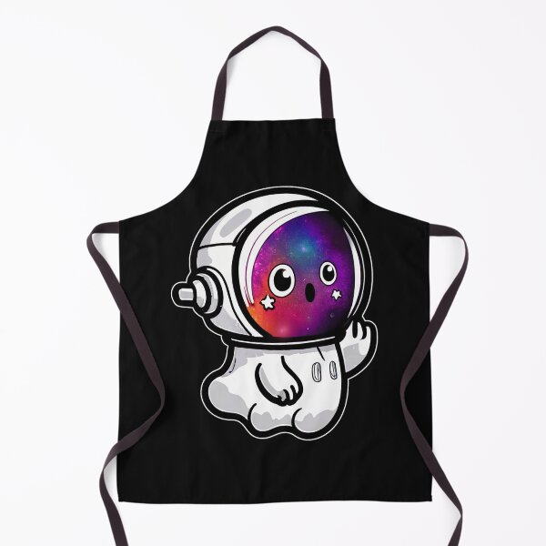 Item preview, cute ghosty astronaut ghost designed and sold by witch-night.