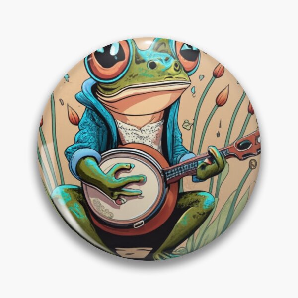 Item preview, banjo frog designed and sold by czarnyfeniks.