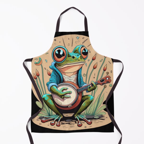 Item preview, banjo frog designed and sold by czarnyfeniks.