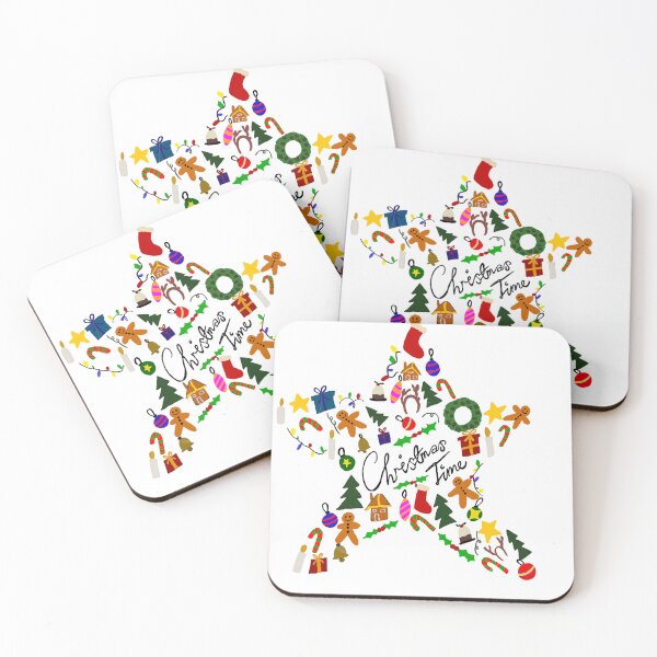 Item preview, Christmas Star Doodle designed and sold by Evirly.