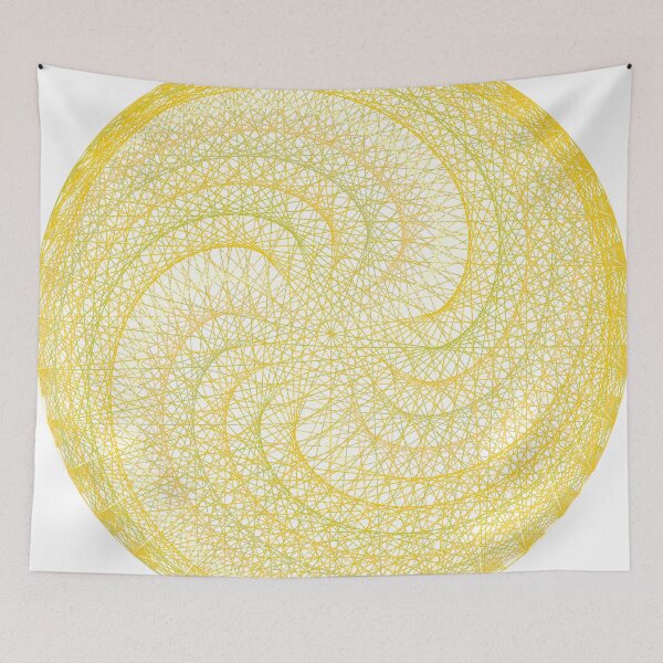 Item preview, CardioidSpiral-3 [3-1111-Yellows-WB] designed and sold by LottMultimedia.