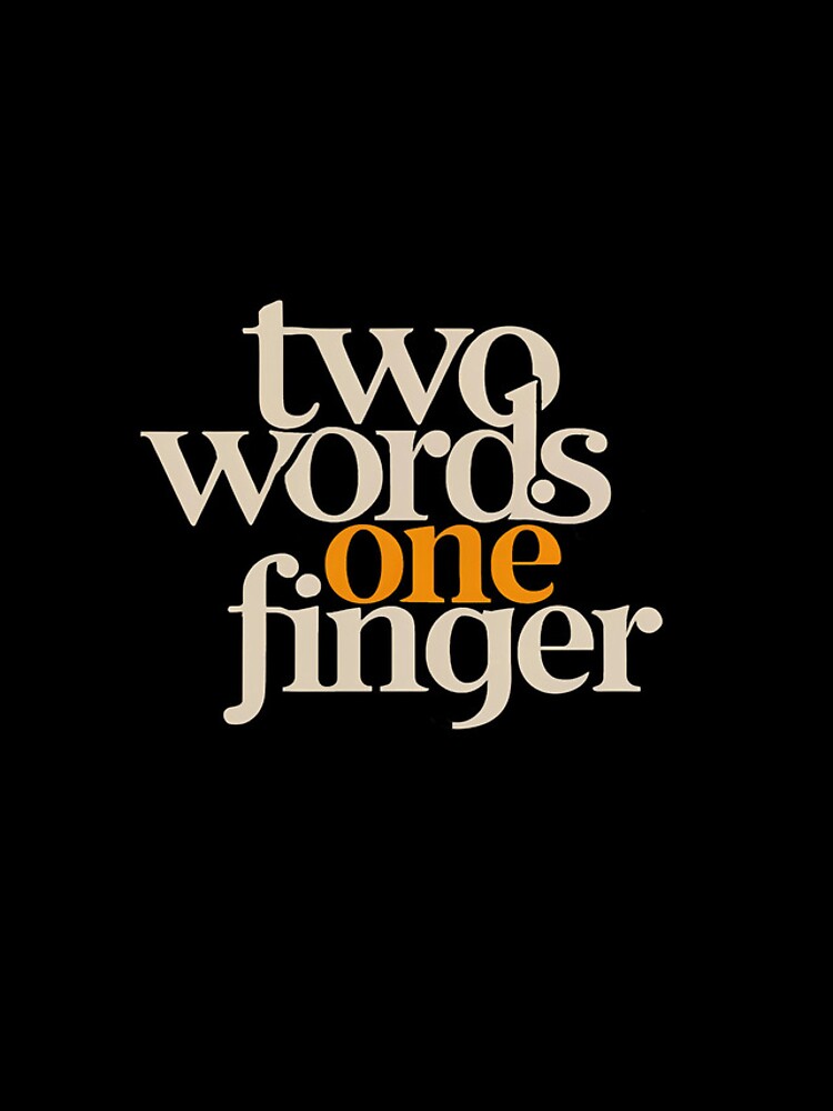 Thumbnail 4 of 4, iPhone Case, Two Words One Finger designed and sold by SAS-Designer.