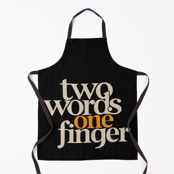 Item preview, Two Words One Finger designed and sold by SAS-Designer.