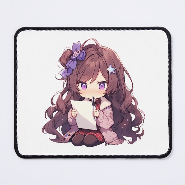 Item preview, Chibi Writer in Progress designed and sold by RaineDDesigns.