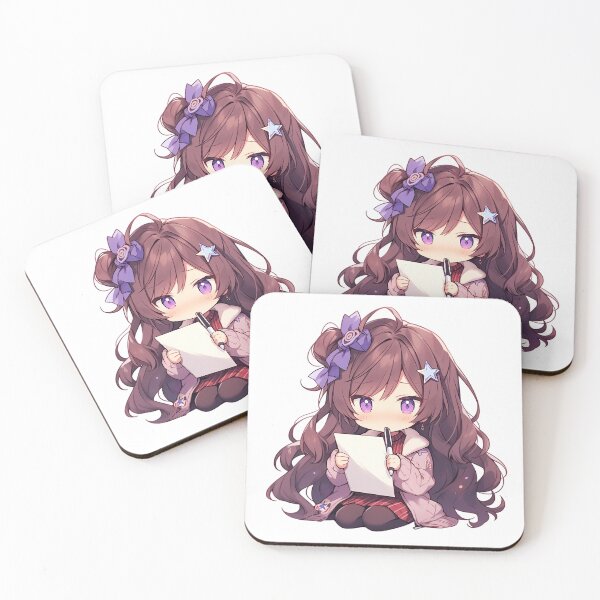 Item preview, Chibi Writer in Progress designed and sold by RaineDDesigns.