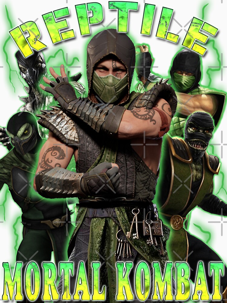 MK Art Tribute: Reptile from Mortal Kombat 4/Gold