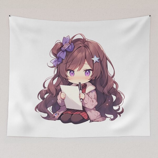 Item preview, Chibi Writer in Progress designed and sold by RaineDDesigns.