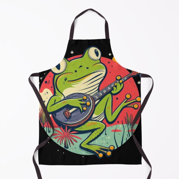Item preview, banjo frog designed and sold by czarnyfeniks.