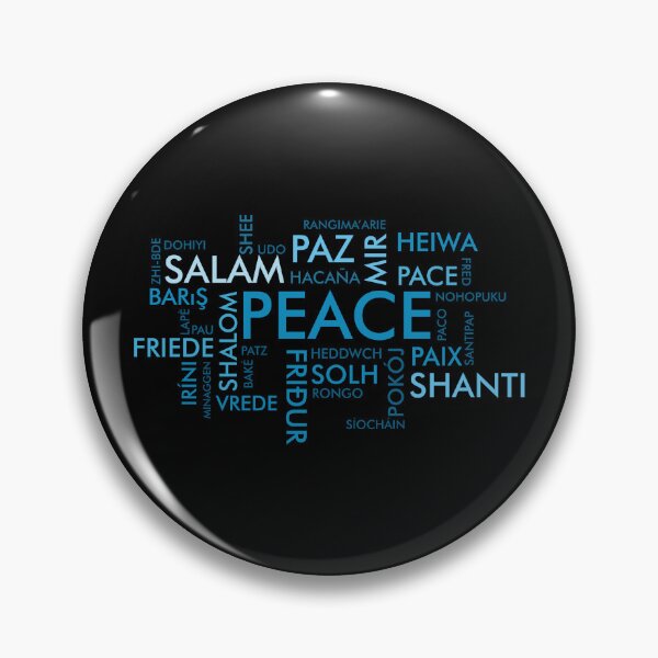 Item preview, PEACE in Different Languages: A Blue Perspective designed and sold by ShubhankarK.